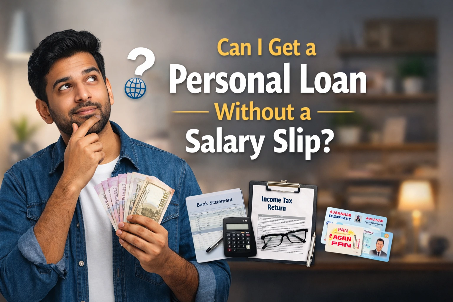 Can I Get Personal Loan Without a Salary Slip